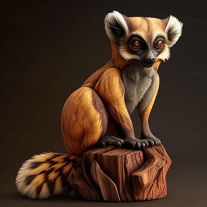 3D model Pachylemur (STL)